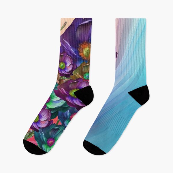 Item preview, Rainbow Flowers  designed and sold by Marie Leblanc.