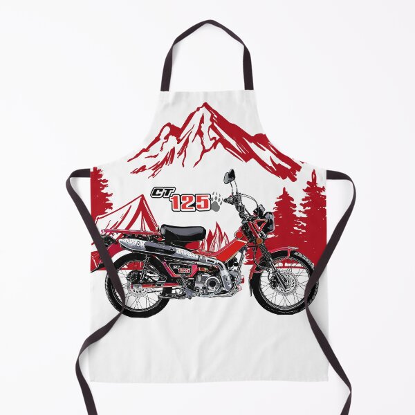 Item preview, Motorcycle honda hunter cub red art designed and sold by sketchjuny.