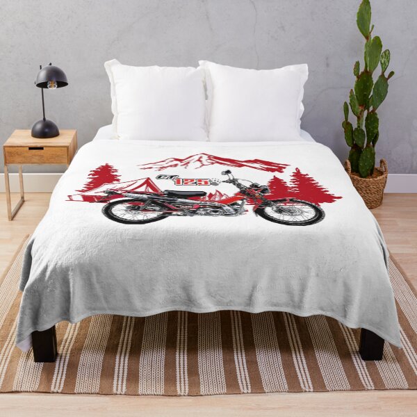 Item preview, Motorcycle honda hunter cub red art designed and sold by sketchjuny.