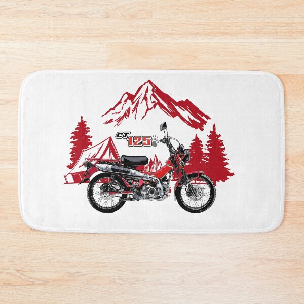 Item preview, Motorcycle honda hunter cub red art designed and sold by sketchjuny.