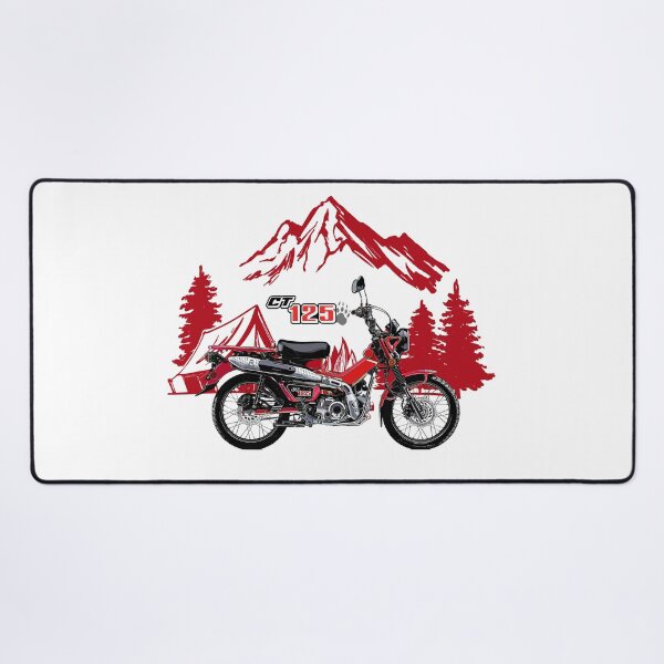 Item preview, Motorcycle honda hunter cub red art designed and sold by sketchjuny.