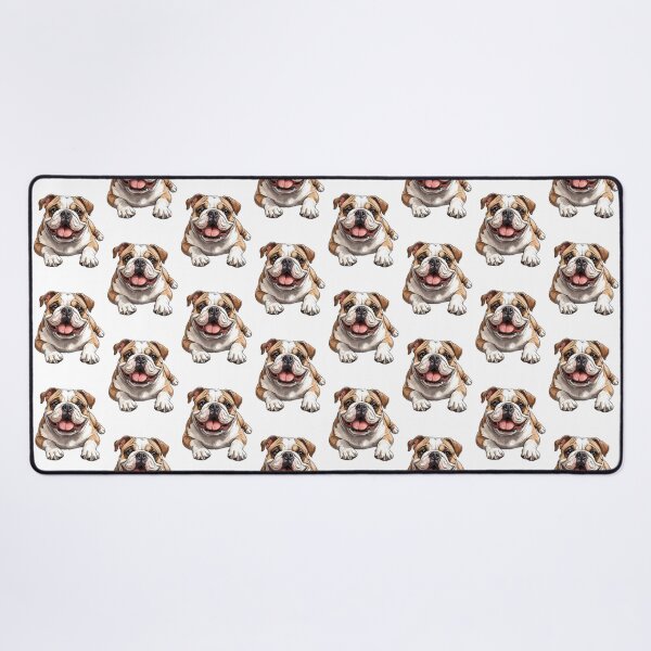 Item preview, Playful English Bulldog - cut out along the outlines 10 designed and sold by SteadyRolling.