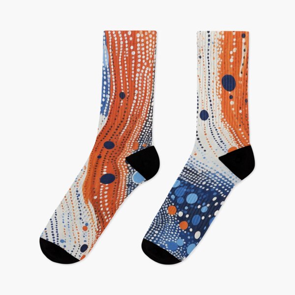 Item preview, Aboriginal Inspired Dot Art - Wavy Lava Streams designed and sold by GrinGalore.