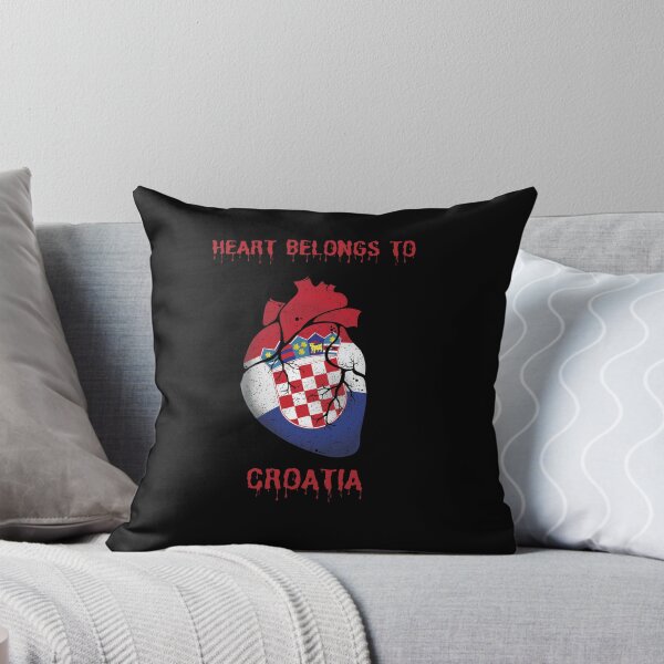 Aperçu de l'œuvre Le cœur appartient à la Croatie créée et vendue par crazygingercat.