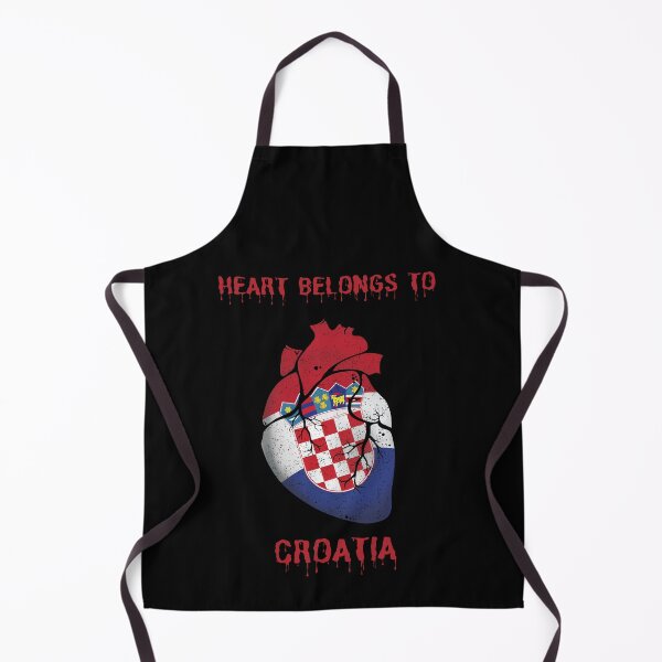 Aperçu de l'œuvre Le cœur appartient à la Croatie créée et vendue par crazygingercat.