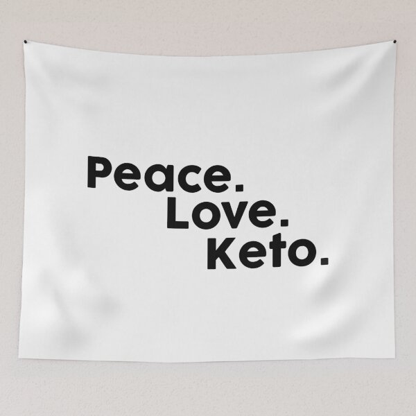 Item preview, Peace. Love. Keto. designed and sold by Healthy AF.