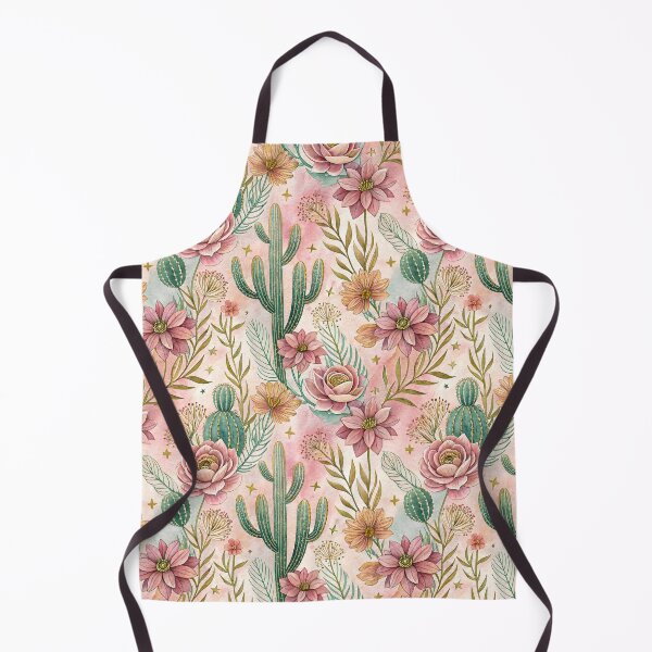 Item preview, Mexican flowers and plants in pastel with gold line designed and sold by dulceguavashop.