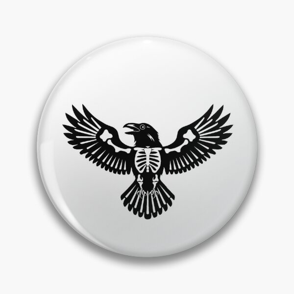Item preview,  Modern Trendy Crow skeleton designed and sold by SOUFIANE1991.