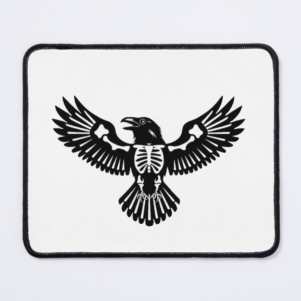 Item preview, Modern Trendy Crow skeleton designed and sold by SOUFIANE1991.