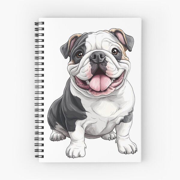 Item preview, Playful English Bulldog - cut out along the outlines 11 designed and sold by SteadyRolling.