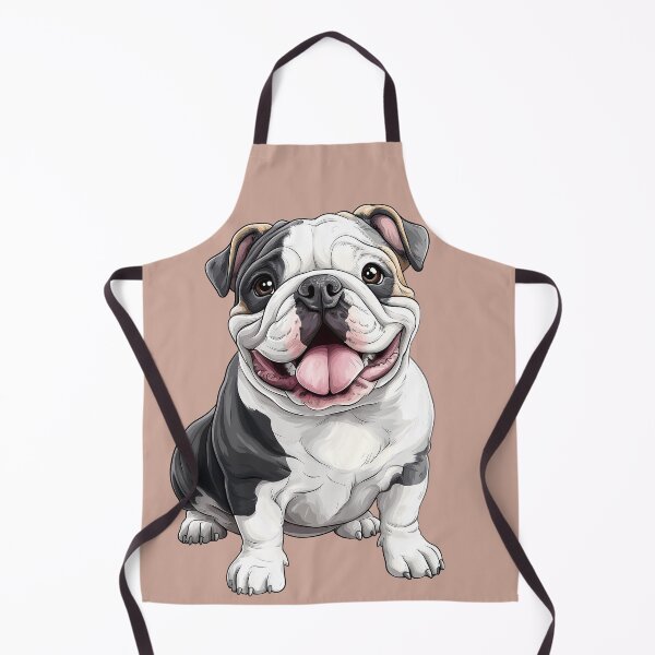 Item preview, Playful English Bulldog - cut out along the outlines 11 designed and sold by SteadyRolling.