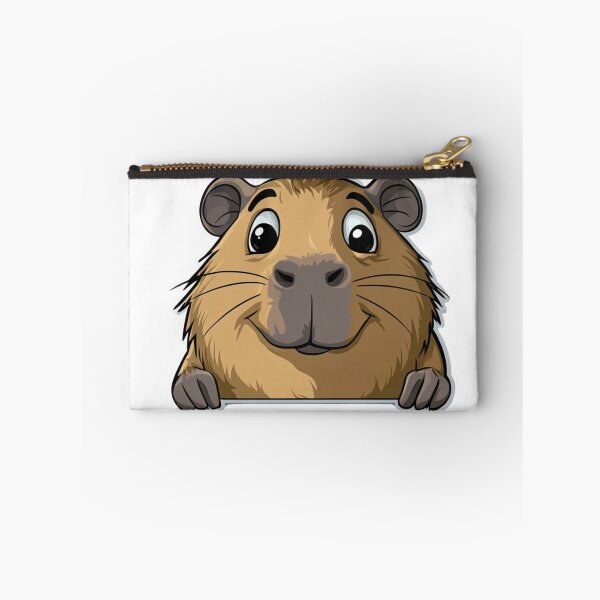 Item preview, Cute Capybara Cartoon designed and sold by NicolasGlowArt.