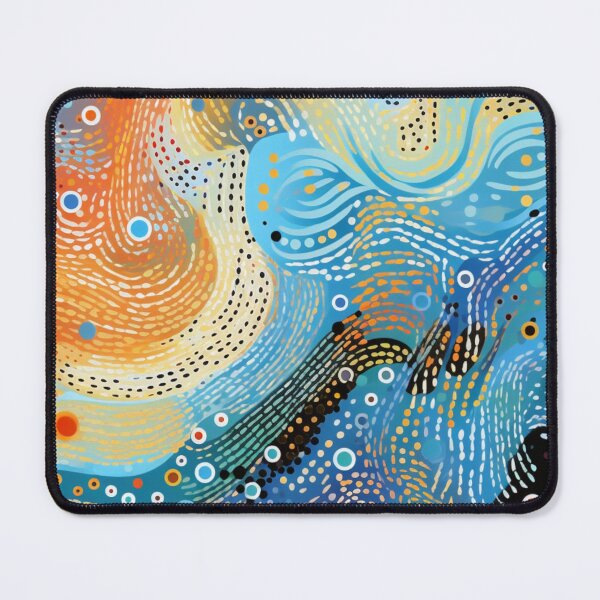 Item preview, Aboriginal Inspired Dot Art - Beach designed and sold by GrinGalore.