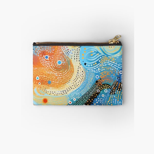 Item preview, Aboriginal Inspired Dot Art - Beach designed and sold by GrinGalore.