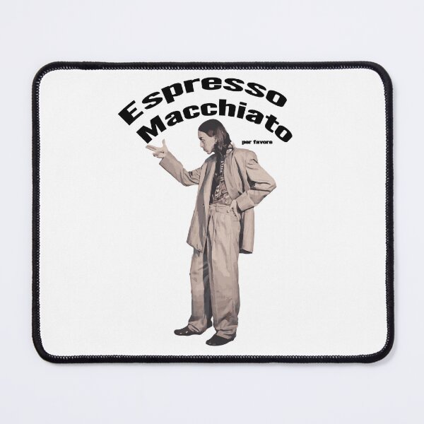 Item preview, Tommy Cash Espresso Macchiato illustration graphic art eurovision designed and sold by ciaosonovikk.