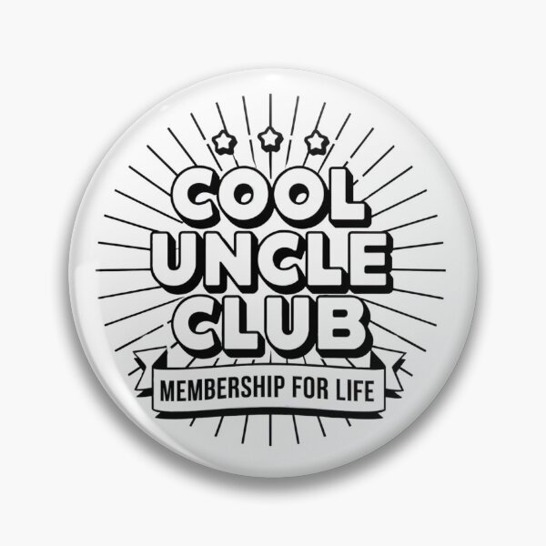Item preview, Cool Uncle Club, Membership for Life, Uncle Gift, Vintage Emblem for Fun Uncles, Family Gift for Uncle designed and sold by RefinedWearables.