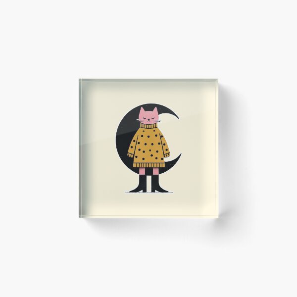 Item preview, Moonlit Cat in Style designed and sold by zzz888.