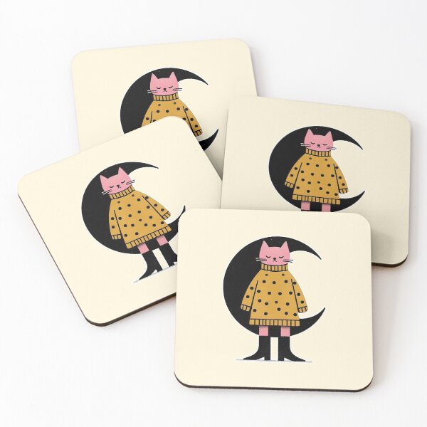 Item preview, Moonlit Cat in Style designed and sold by zzz888.