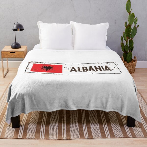Item preview, Flag of Albania designed and sold by jeshands.