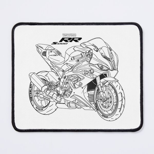 Item preview, motorcycle S1000RR 3nd line art designed and sold by sketchjuny.