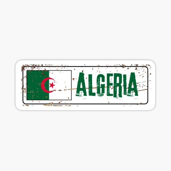 Aperçu de l'œuvre Drapeau de l'Algérie créée et vendue par jeshands.