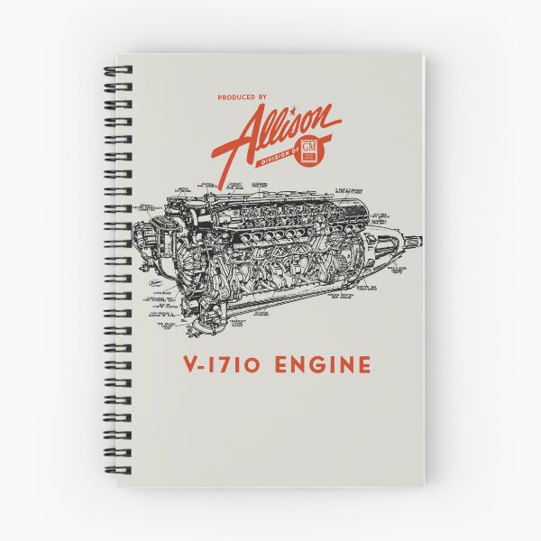 Item preview, Allison V-1710 Engine Poster designed and sold by MidniteTraffic.