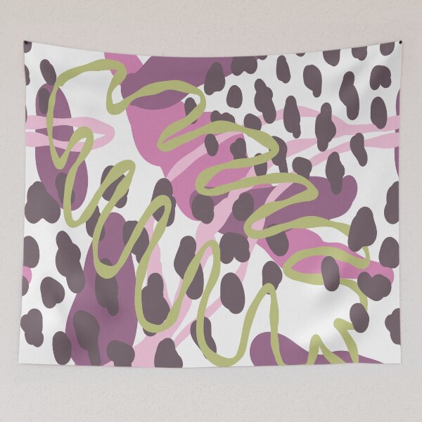 Item preview, Fresh organic doodle pattern designed and sold by Rainbow Infinity.