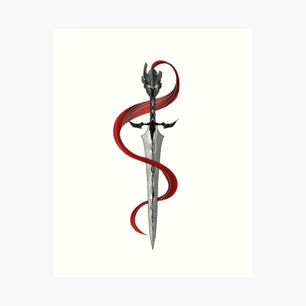 Igris sword Art Print