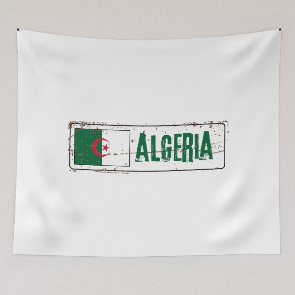 Item preview, Algeria Flag designed and sold by jeshands.