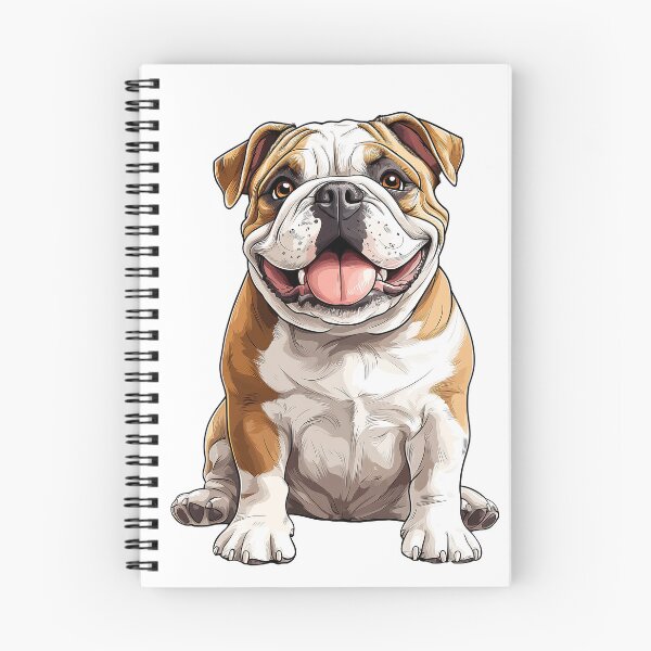 Item preview, Playful English Bulldog - cut out along the outlines 12 designed and sold by SteadyRolling.