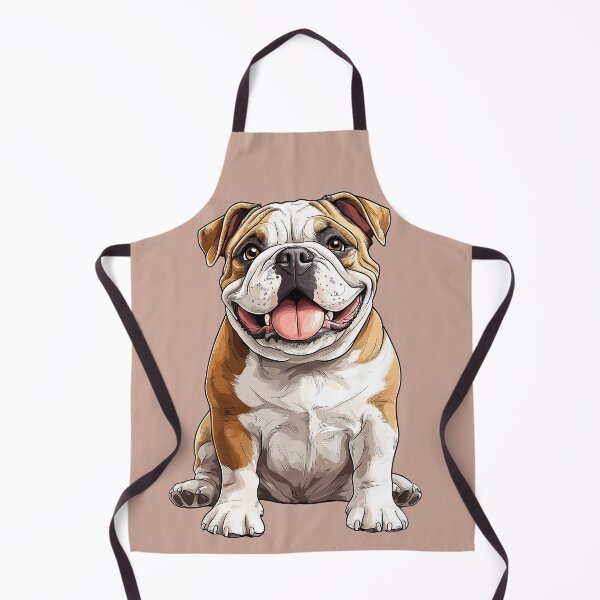 Item preview, Playful English Bulldog - cut out along the outlines 12 designed and sold by SteadyRolling.