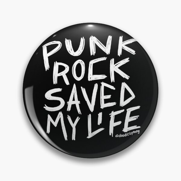 Item preview, Punk Rock Saved My Life designed and sold by doodlebymeg.