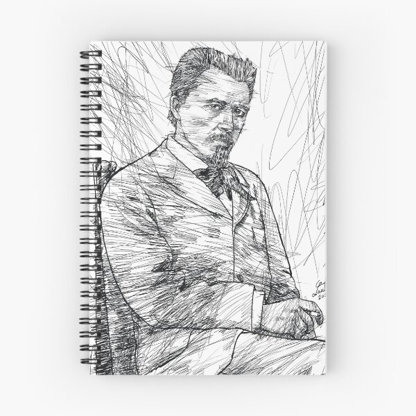 Item preview, HUGO WOLF ink portrait .1 designed and sold by lautir.