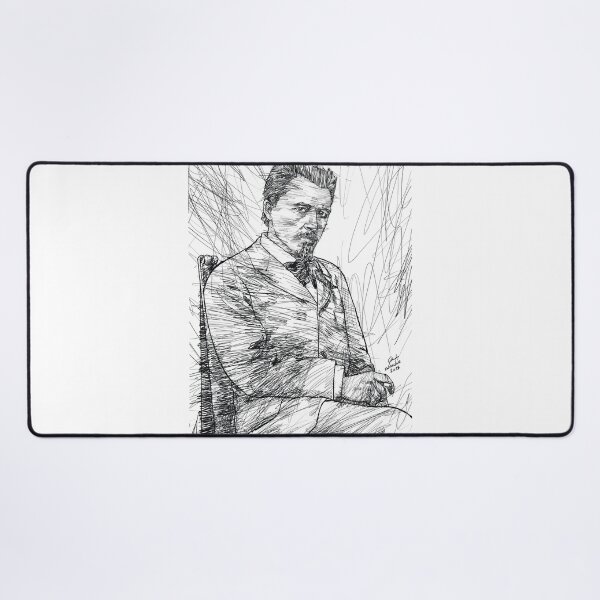 Item preview, HUGO WOLF ink portrait .1 designed and sold by lautir.