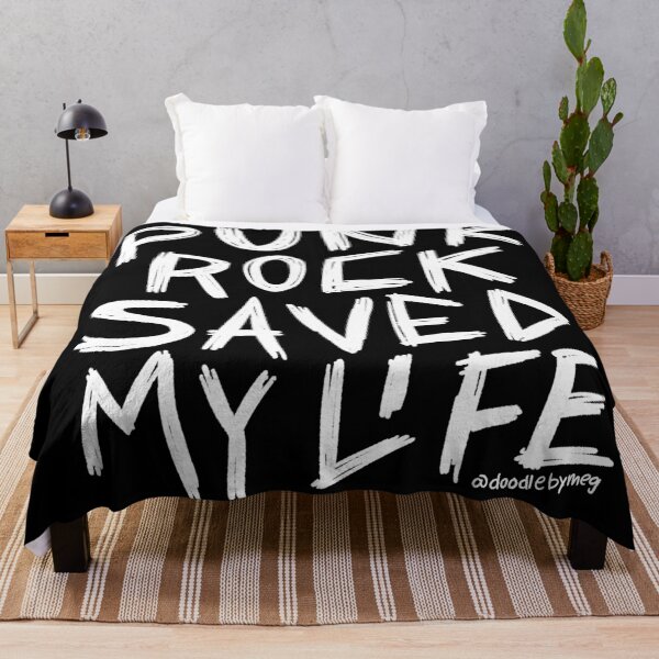 Item preview, Punk Rock Saved My Life designed and sold by doodlebymeg.