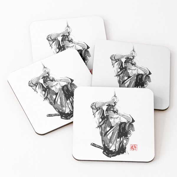 Item preview, samurai on guard designed and sold by pechane.