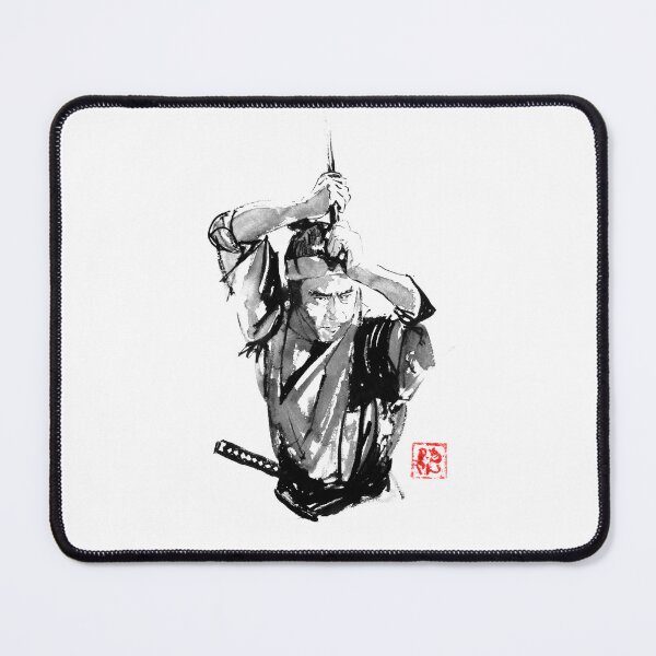 Item preview, samurai on guard designed and sold by pechane.