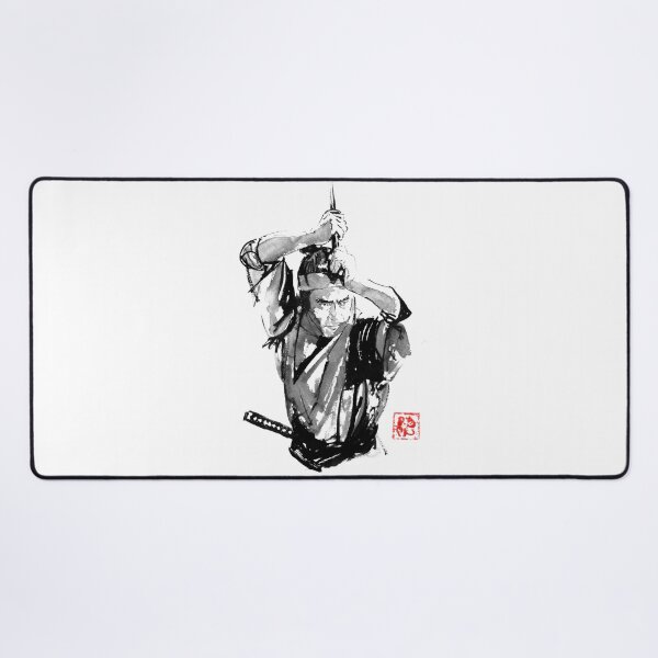 Item preview, samurai on guard designed and sold by pechane.