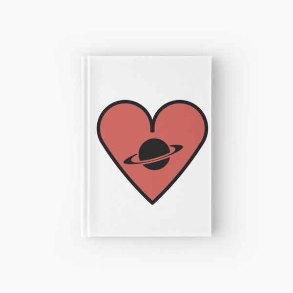 Item preview, Cosmic Love – Heart & Saturn Planet Minimalist Design designed and sold by Lunarviewpoint.