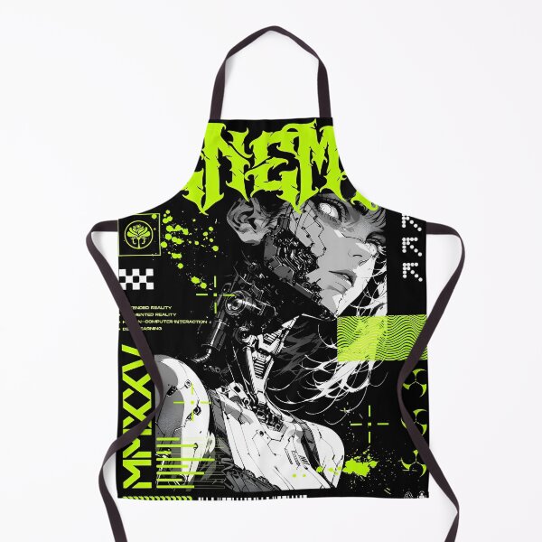 Aperçu de l'œuvre Cyberpunk girl waifu créée et vendue par KOB-DESIGN ⭐⭐⭐⭐⭐.