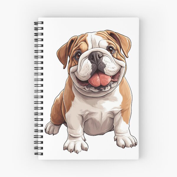 Item preview, Playful English Bulldog - cut out along the outlines 13 designed and sold by SteadyRolling.