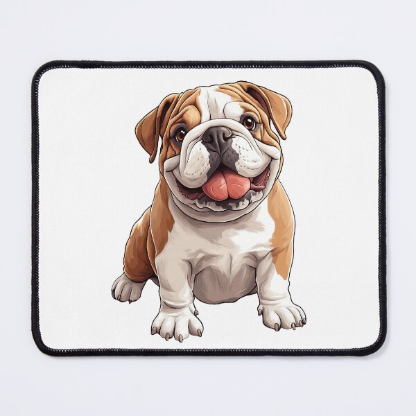 Item preview, Playful English Bulldog - cut out along the outlines 13 designed and sold by SteadyRolling.