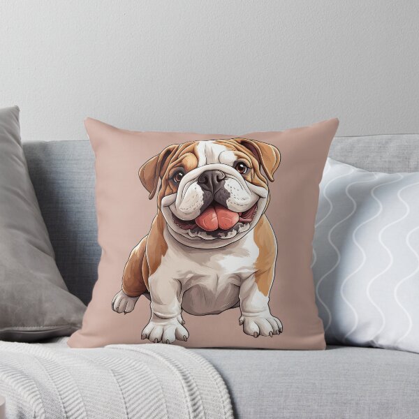 Item preview, Playful English Bulldog - cut out along the outlines 13 designed and sold by SteadyRolling.