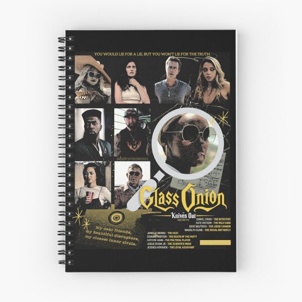 Item preview, Glass Onion a Knives Out Mystery (2022) Movie poster designed and sold by byskyesgraphics.