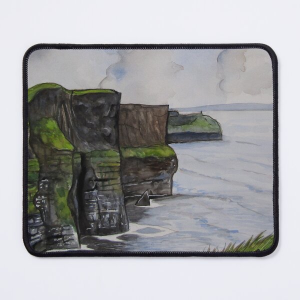 Item preview, Cliffs of Moher, Ireland. Watercolor on 29.7x40cm paper designed and sold by crowleyronan123.