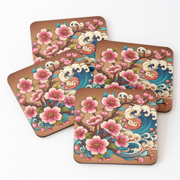 Item preview, wave and flower designed and sold by aliraweb.
