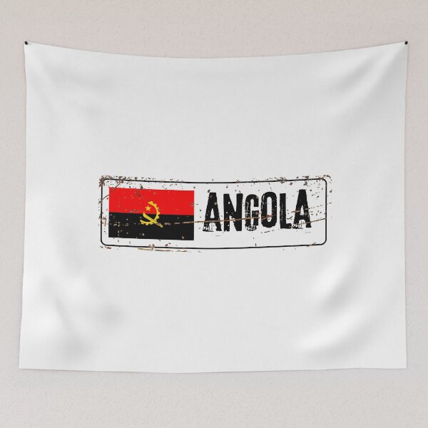 Item preview, Angola Flag designed and sold by jeshands.
