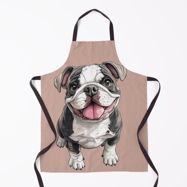 Item preview, Playful English Bulldog - cut out along the outlines 14 designed and sold by SteadyRolling.