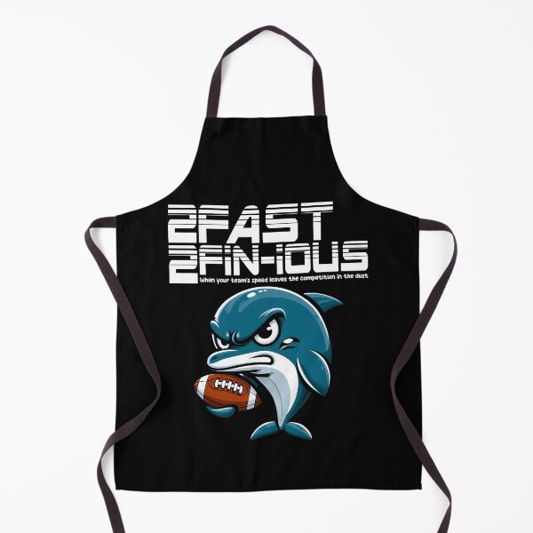 Item preview, TOO FAST TOO FINIOUS - FOOTBALL DOLPHINS GIFT designed and sold by KEF Custom.