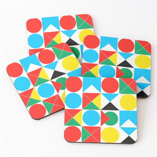 Item preview, Abstract Art Shapes Pattern by Steezee designed and sold by SteezeeStore.